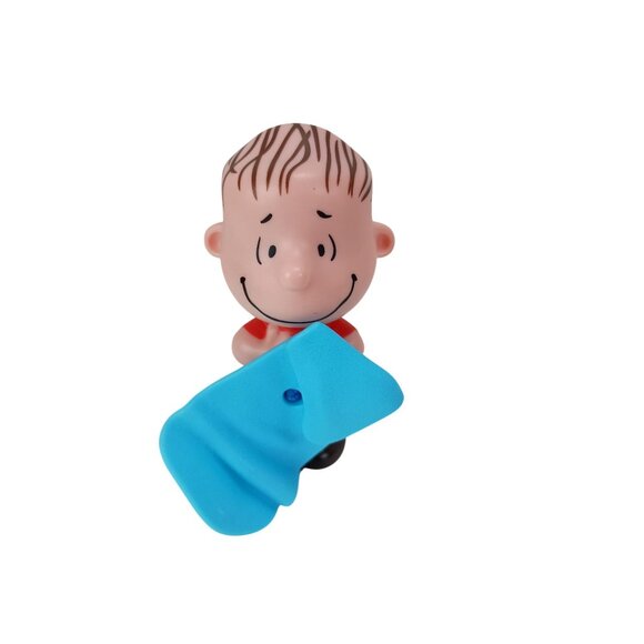 Peanuts Snoopy Linus & His Shaking Blanket Movie McDonalds 2015 Toy - Picture 2 of 7